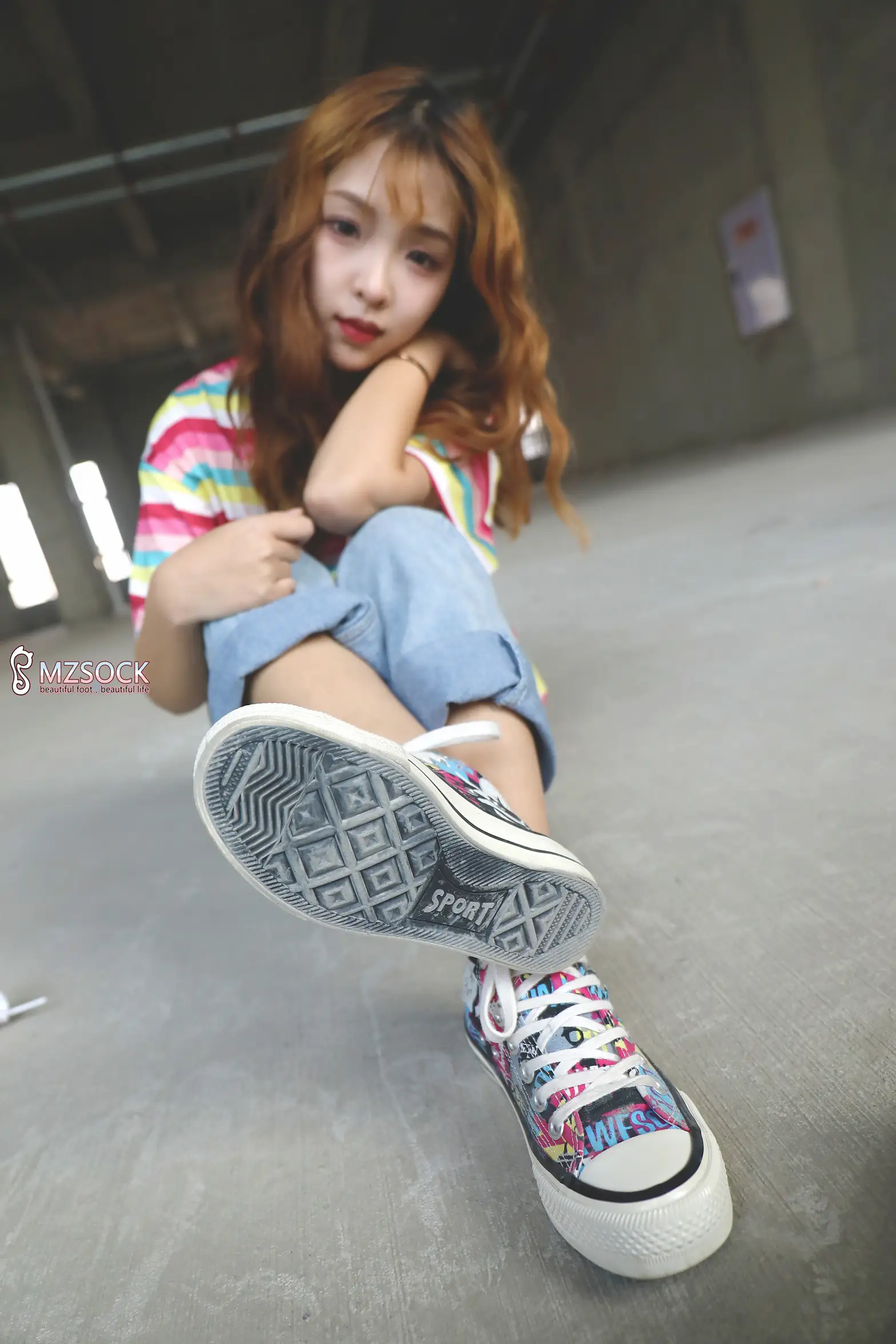 [Mzsock] Love beautiful feet NO.081 ella#[53P]-8