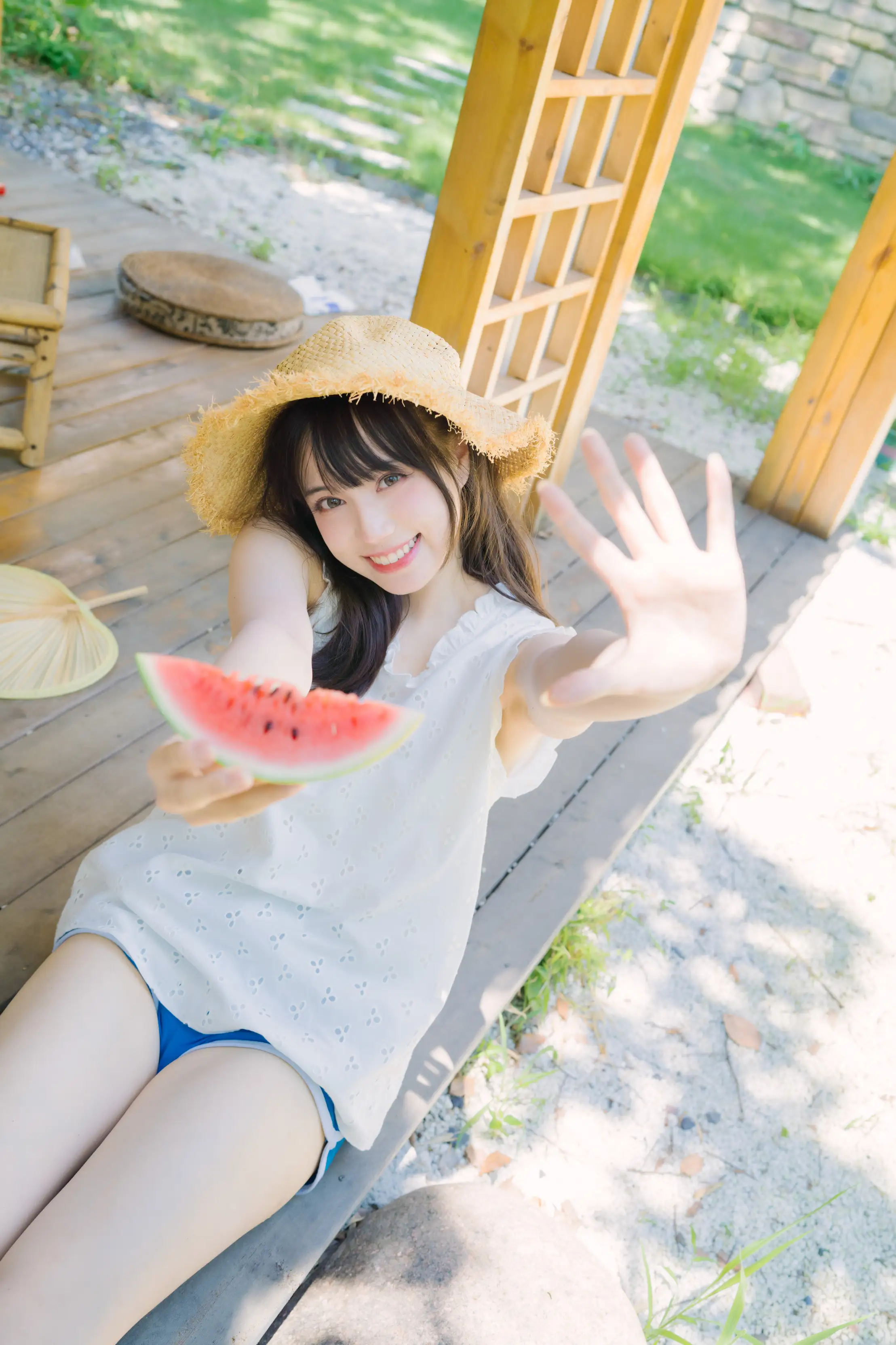 [YITUYU] 2022.09.05 Vol.1877 – Summer Girl and Watermelon Two plus six#[39P]-35