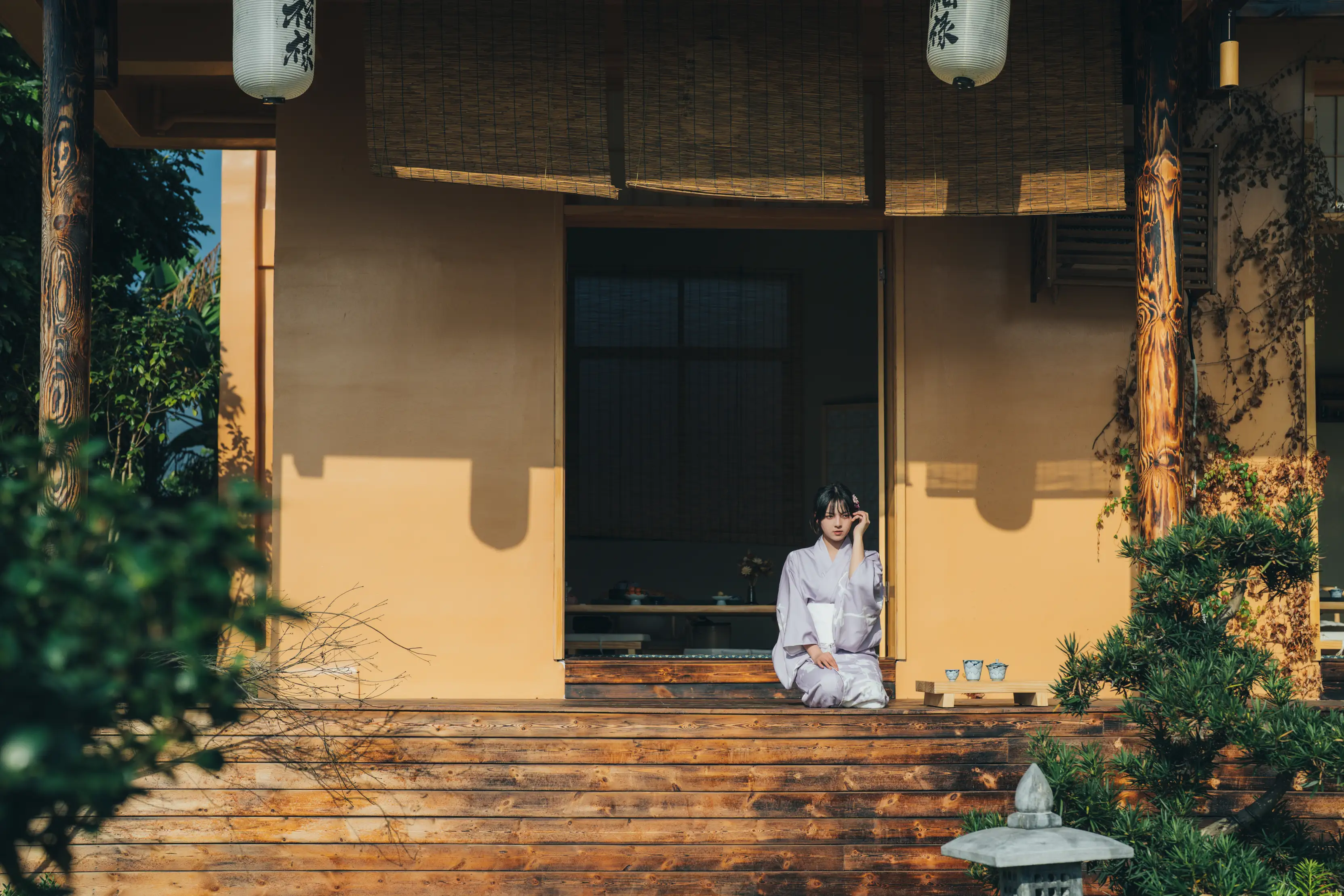 [YITUYU] 2022.02.09 Vol.772 – Japanese style story, photo of a girl in a Japanese garden dudu#[56P]-16