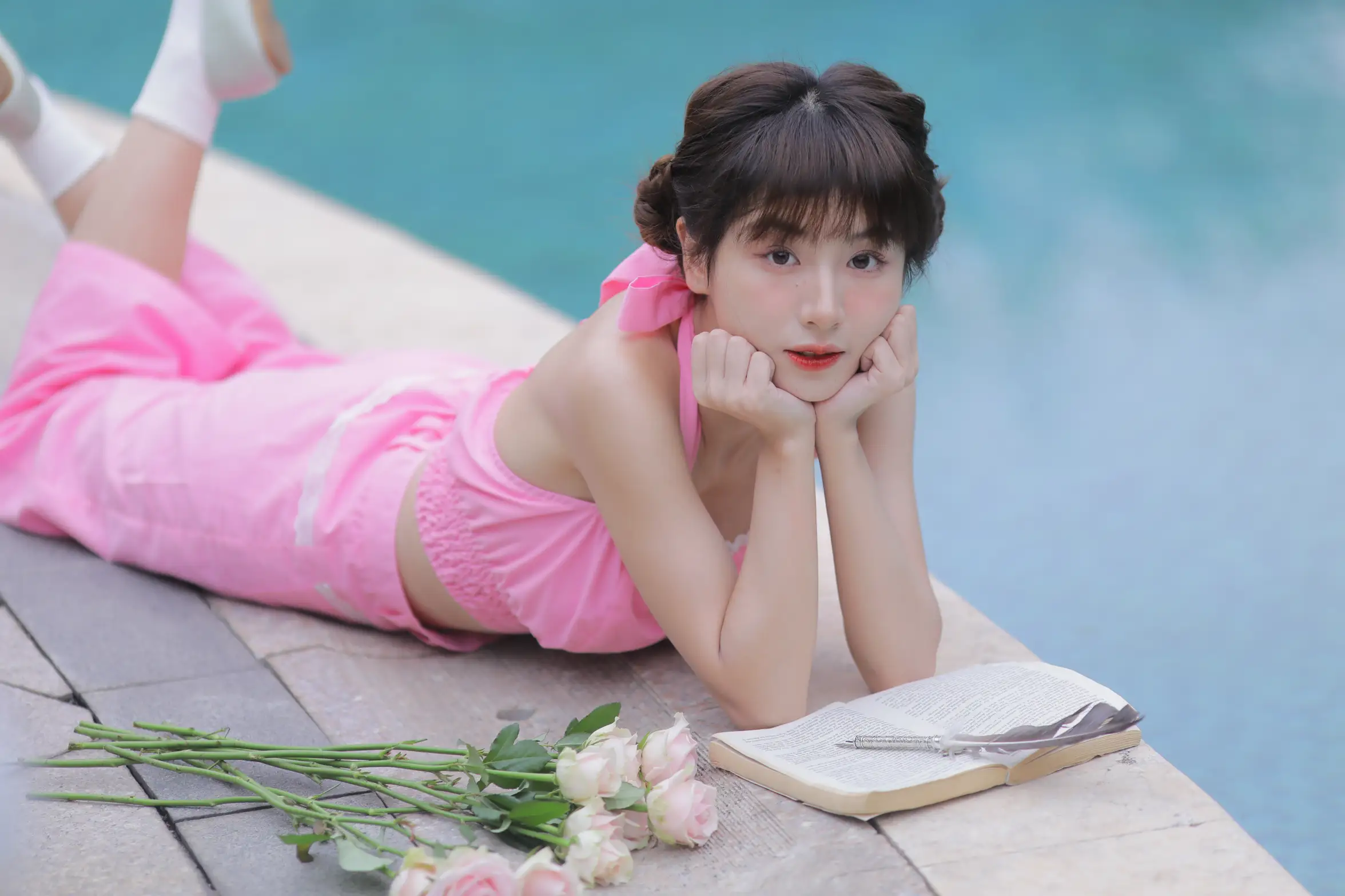 [YITUYU] 2022.11.21 Vol.2488 Pink overalls#[32P]-13